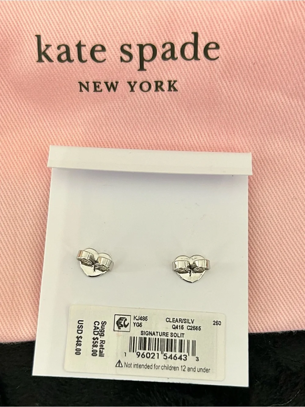 Kate Spade Cubic Zirconia Stud Earrings
